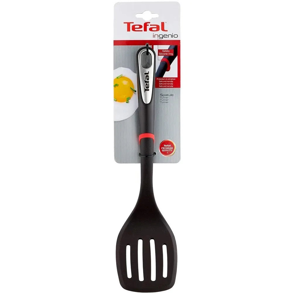 Кухонная лопатка Tefal Ingenio, пластиковая, черного цвета