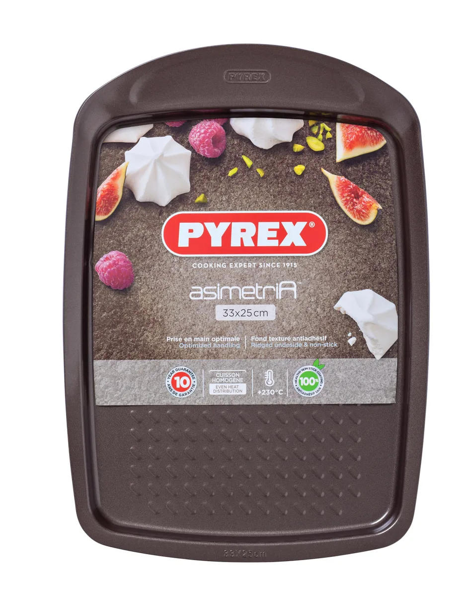 Деко PYREX вуглецева сталь 33х25 см прямокутна антипригарна