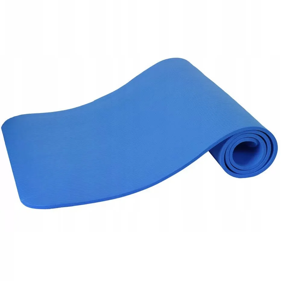 Килимок для йоги Active Point NBR 180х61 см Синій