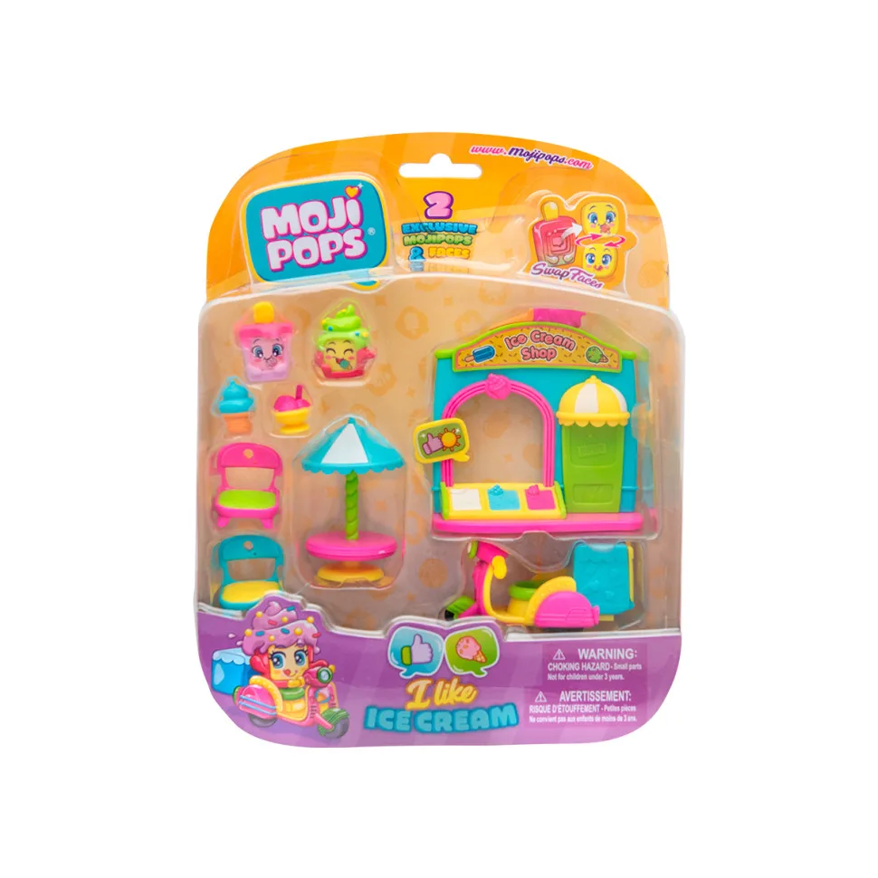 Игровой набор Moji Pops 2 фигурки пластиковые 15 см разноцветные