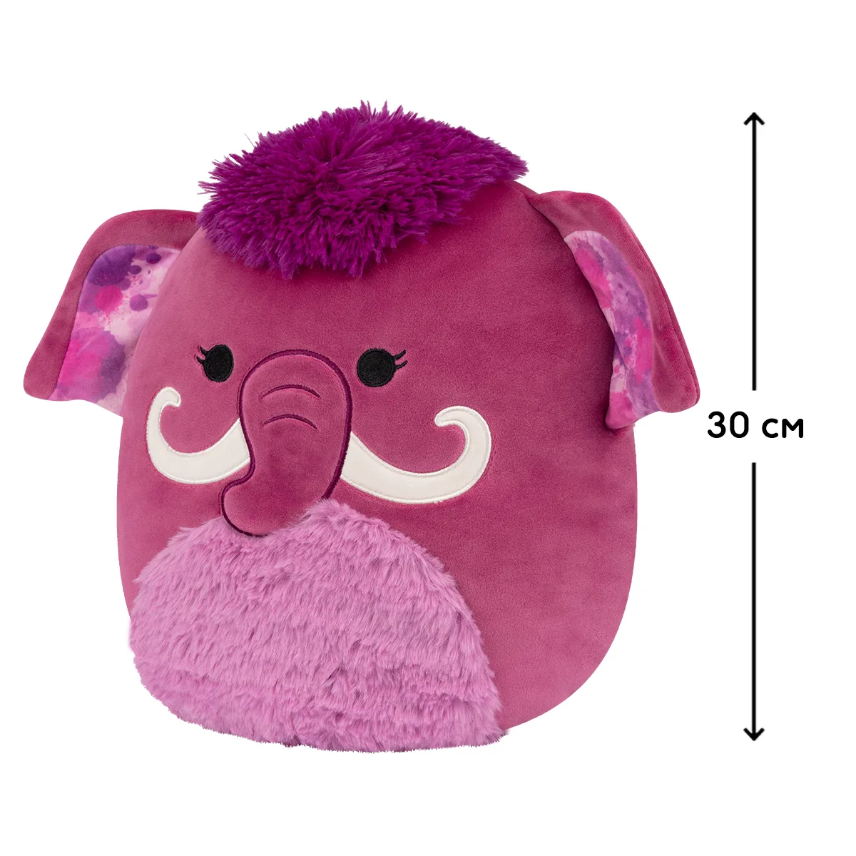 М'яка іграшка Squishmallows поліестер 30 см Мамонт Магдалена