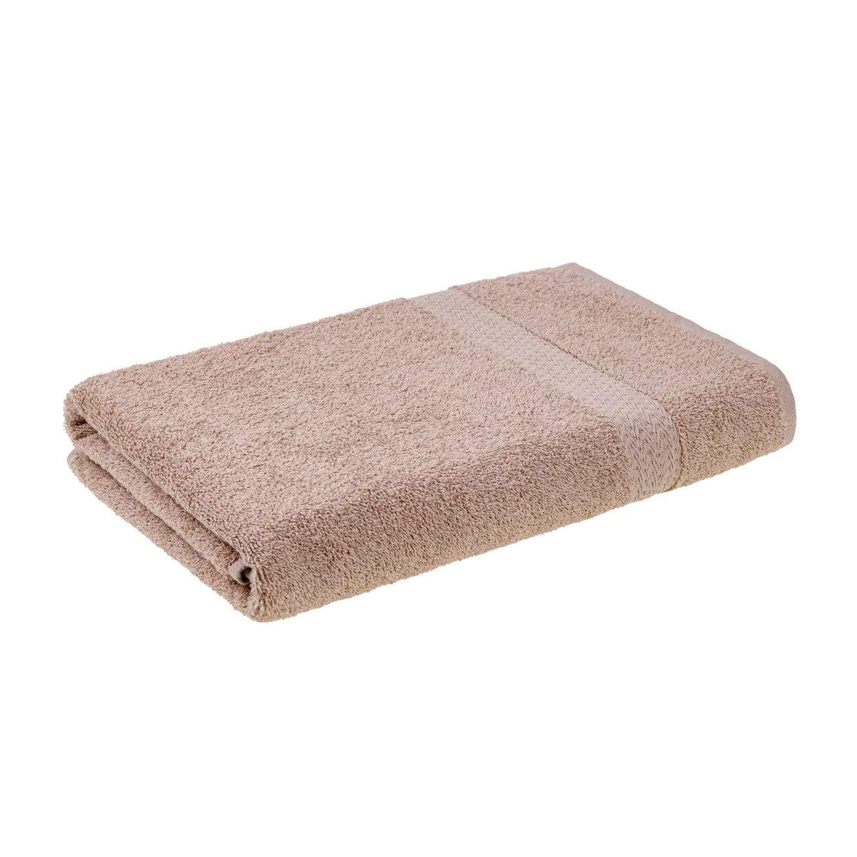 Рушник махровий Home Line 100% бавовна 70х140 см коричневий