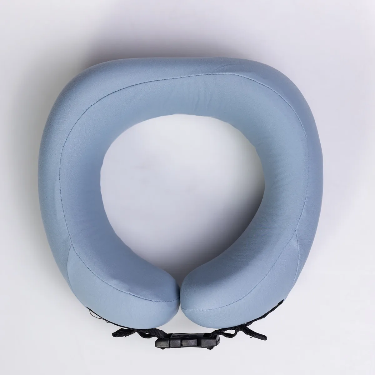 Подушка для шиї U-подібна Memory Foam 22х20х11 см Блакитна