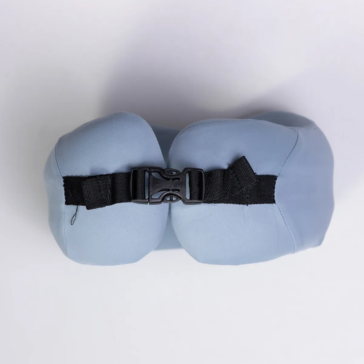 Подушка для шиї U-подібна Memory Foam 22х20х11 см Блакитна