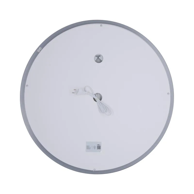 Дзеркало Lidz Aria R800 LED сенсорне з антизапотіванням 800x800 мм кругле