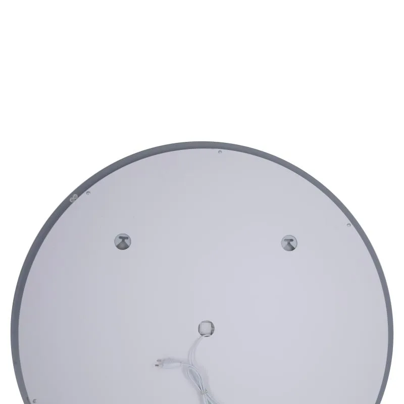 Дзеркало Lidz Aria R800 LED сенсорне з антизапотіванням 800x800 мм кругле