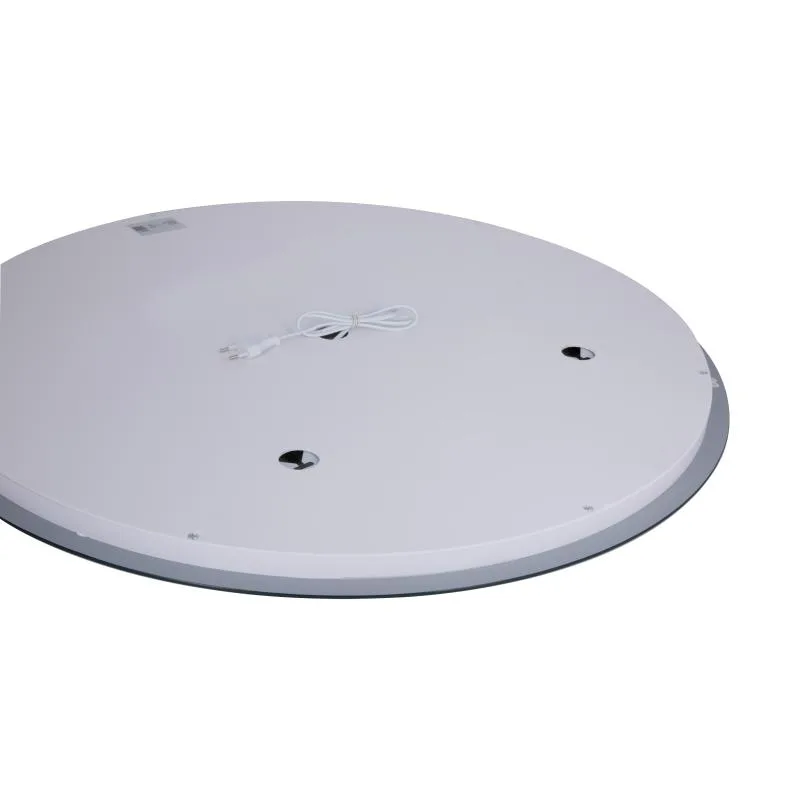 Дзеркало Lidz Aria R800 LED сенсорне з антизапотіванням 800x800 мм кругле