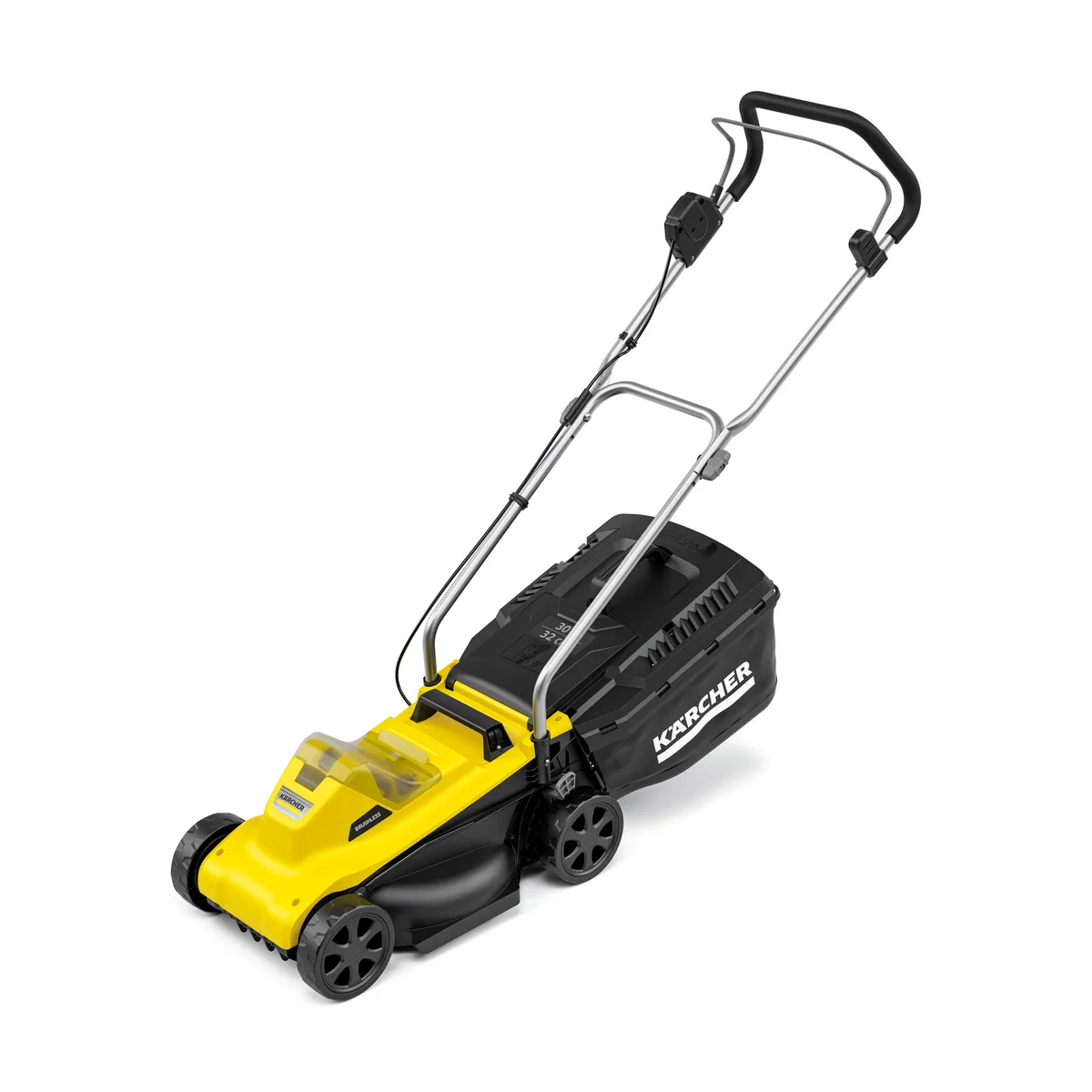 Акумуляторна газонокосарка Karcher LMO 2-18, 18В, 32 см, регулювання висоти 25-60 мм, без акумулятора та зарядного пристрою.