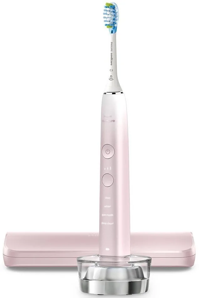 Електрична зубна щітка Philips Sonicare DiamondClean Prestige 9900, 62 тис. коливань/хв, з 1 насадкою, технологія SenseIQ, зарядни