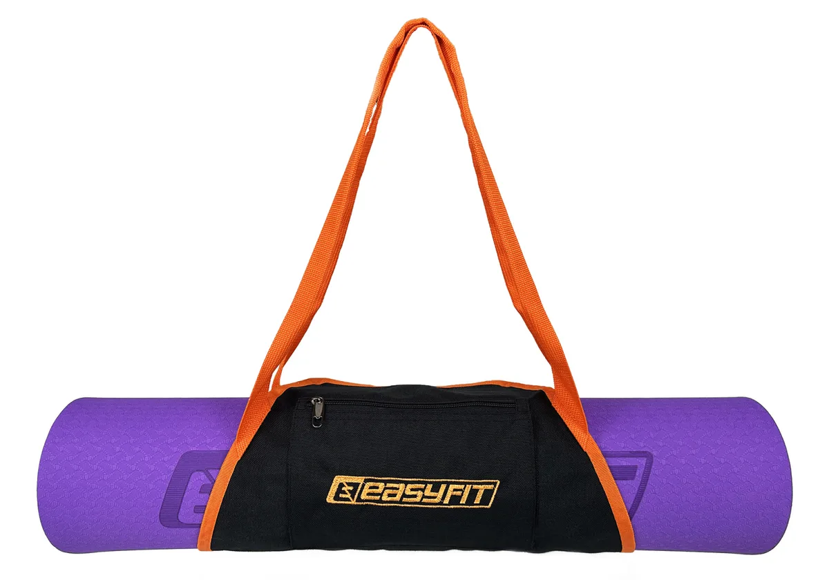 Сумка EasyFit Кордура 58х38 см Оранжева для йога килимка