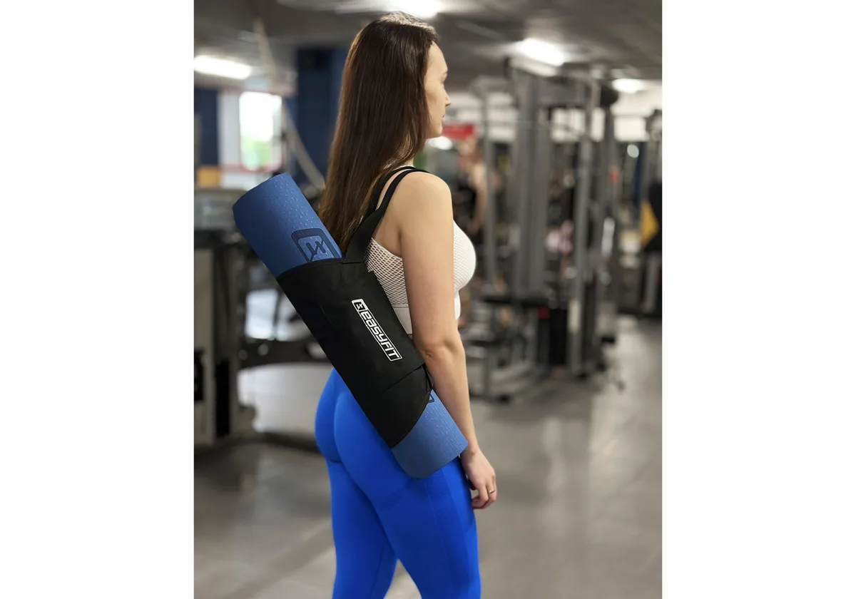 Сумка EasyFit Кордура 58х38 см Оранжева для йога килимка