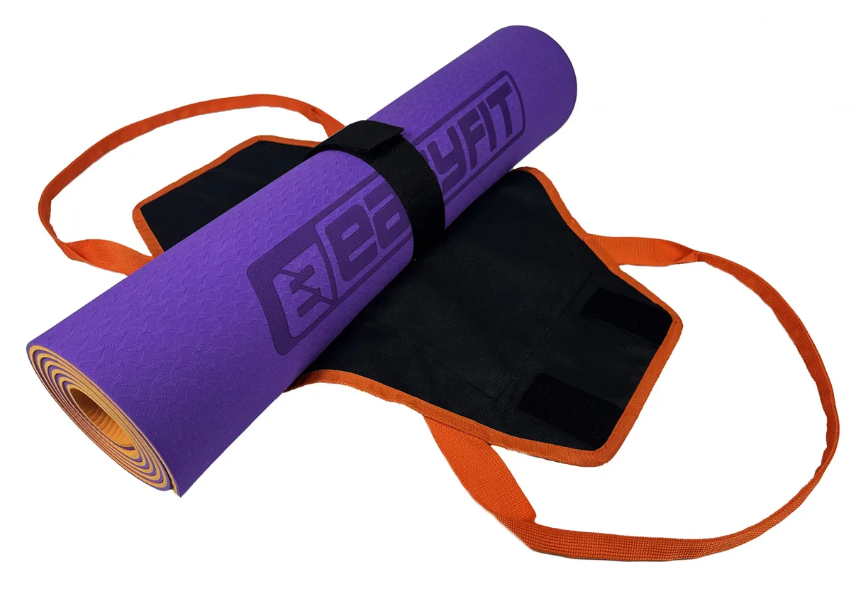 Сумка EasyFit Кордура 58х38 см Оранжева для йога килимка