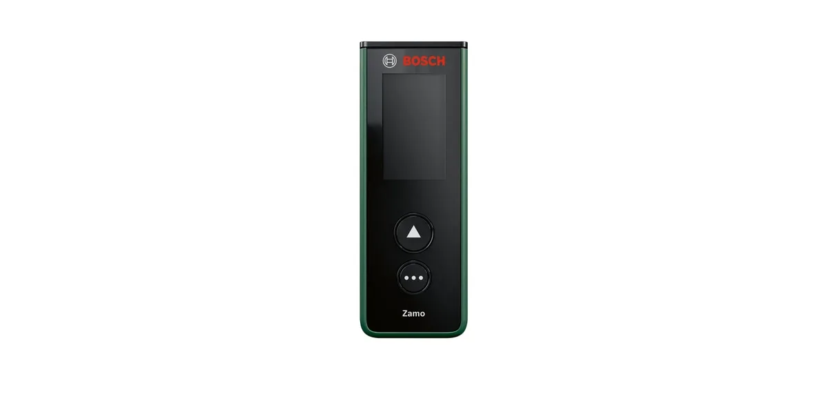 Лазерний далекомір Bosch Zamo, діапазон 0.15-25м, точність ±2мм, вага 0.08кг.