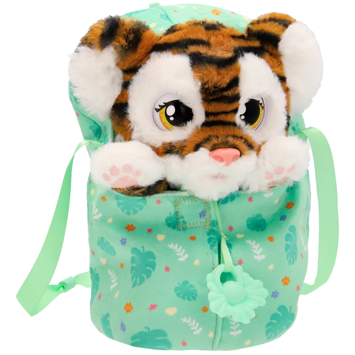 Інтерактивна іграшка Baby Paws текстильна 22х19х22 см Тигреня