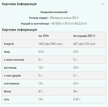 Веганський протеїн Myprotein Vegan Blend 1000 г без смаку рослинний білок