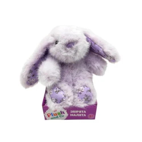 М'яка іграшка Plush and Co Зайка для дітей з м'якого текстилю