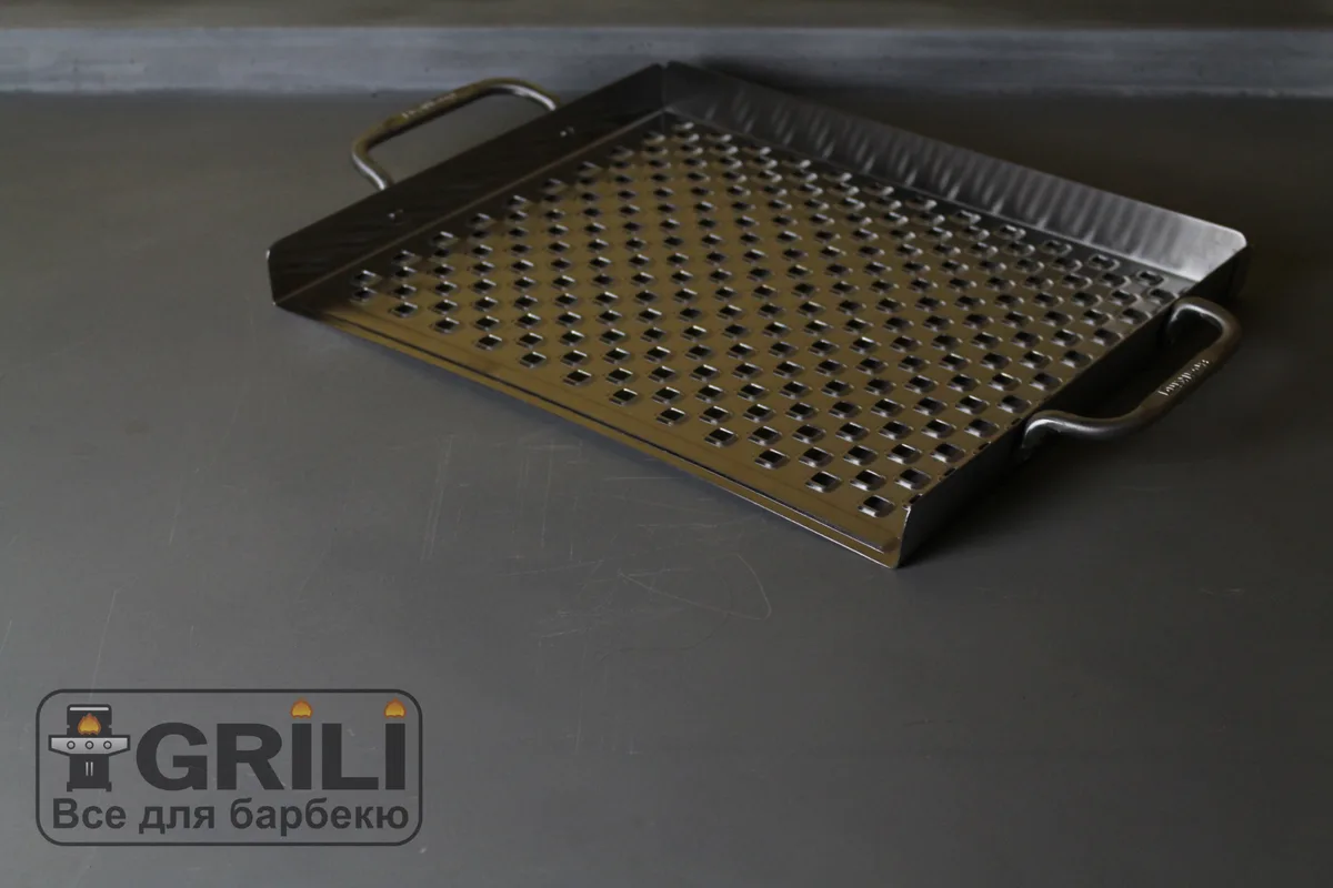 Деко для гриля Broil King нержавеющая сталь 39х33 см металлик
