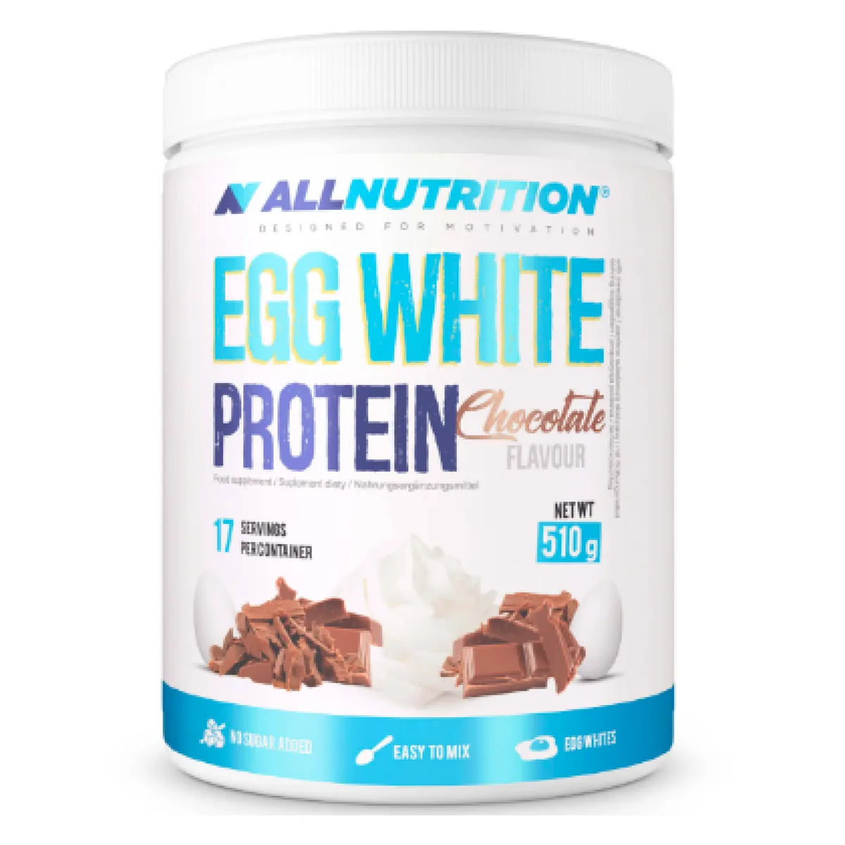 Яєчний білок Allnutrition 510 г шоколадний