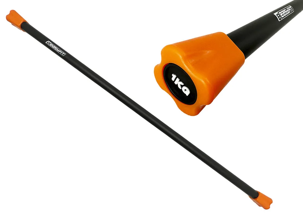 Бодибар EasyFit металевий 1 кг 122 см неопреновий