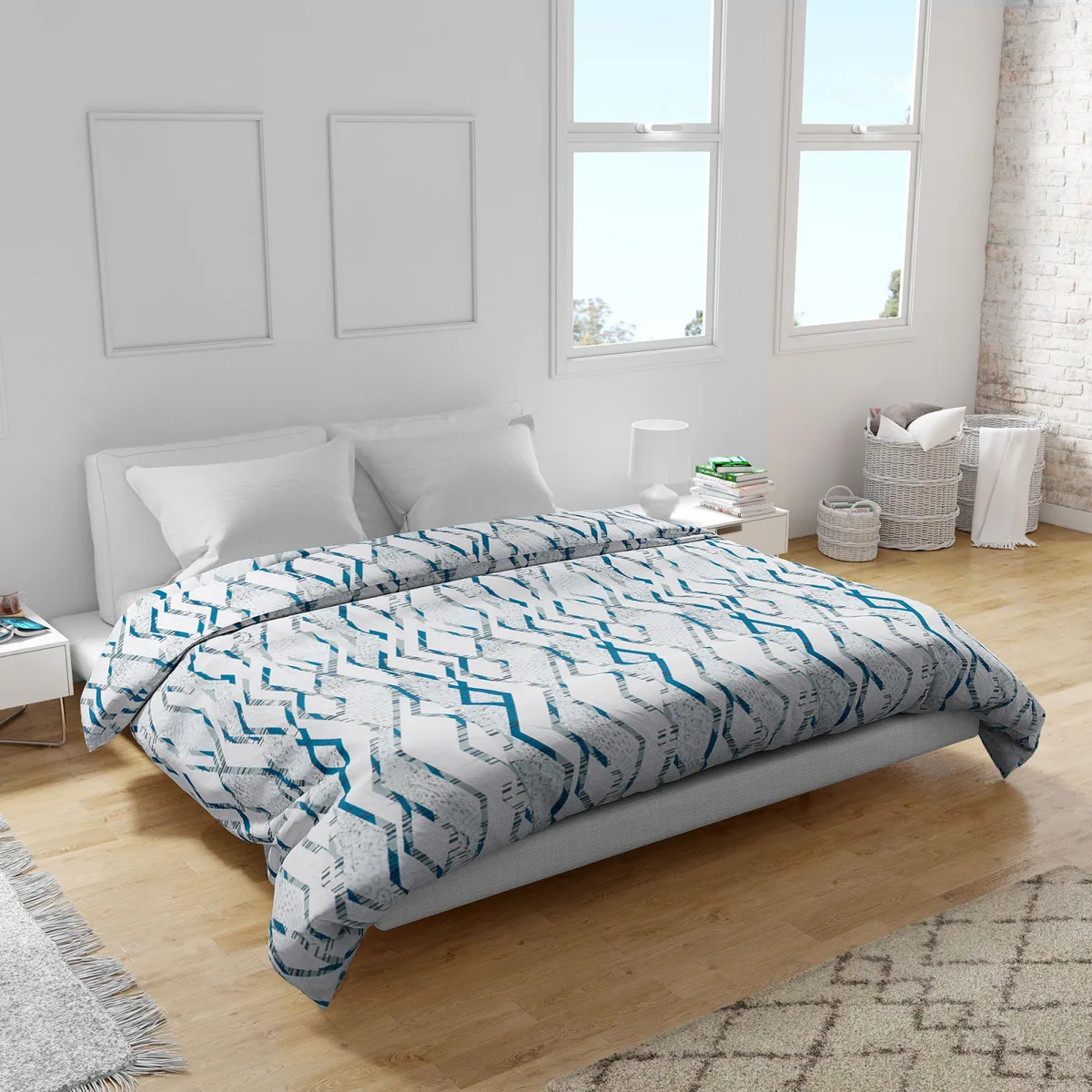 Підковдра Home Line ранфорс 205х220 Геометрія
