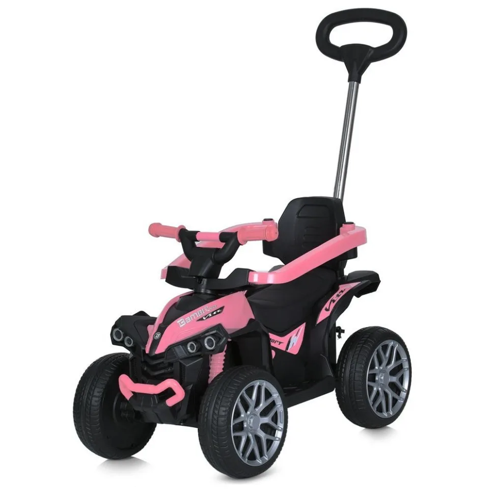 Дитячий квадроцикл Bambi Racer екокожа 85 см червоний