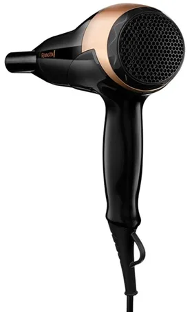 Фен Remington 2200 Вт черный золотистый 30х23,8х9,7 см с ионизацией и холодным воздухом.