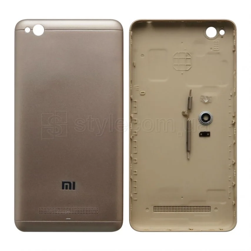 Корпус Xiaomi пластиковый золотой Высокое качество