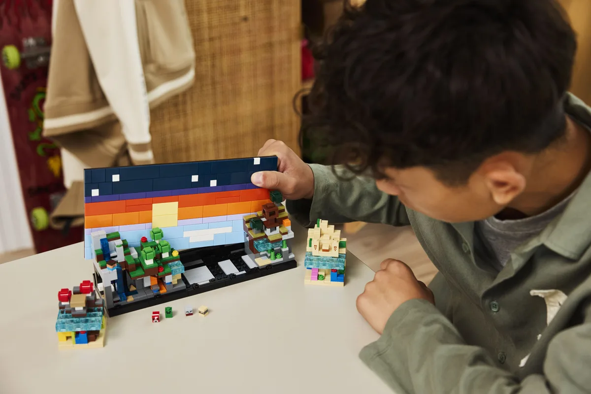 Конструктор LEGO Minecraft  Мінібіоми