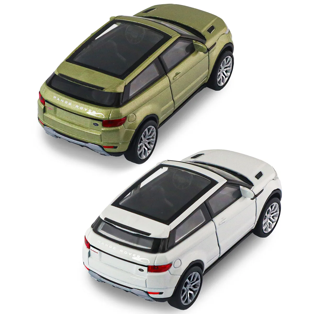 Автомодель TechnoDrive метал 11,5 см біла зелена