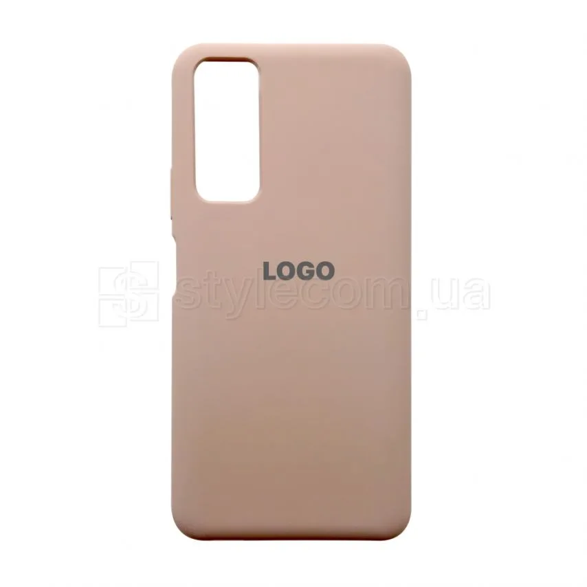 Чохол Silicone для Huawei силіконовий бежевий