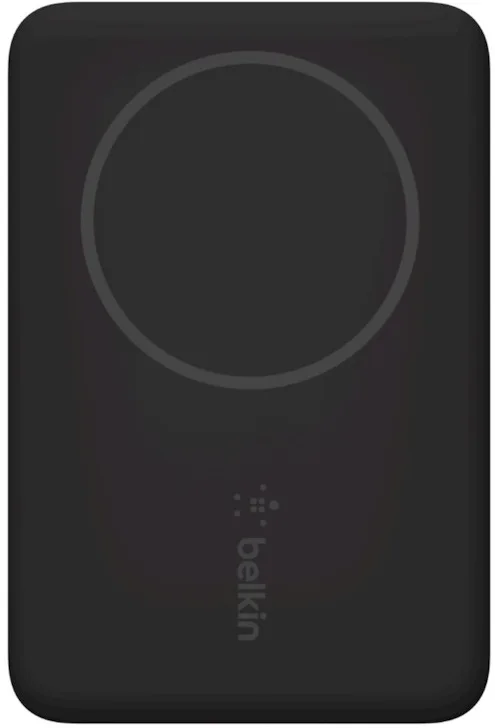 Акумулятор портативний літій-іонний Power Bank Belkin 2500мА·год, 7,5Вт, Magnetic, чорний