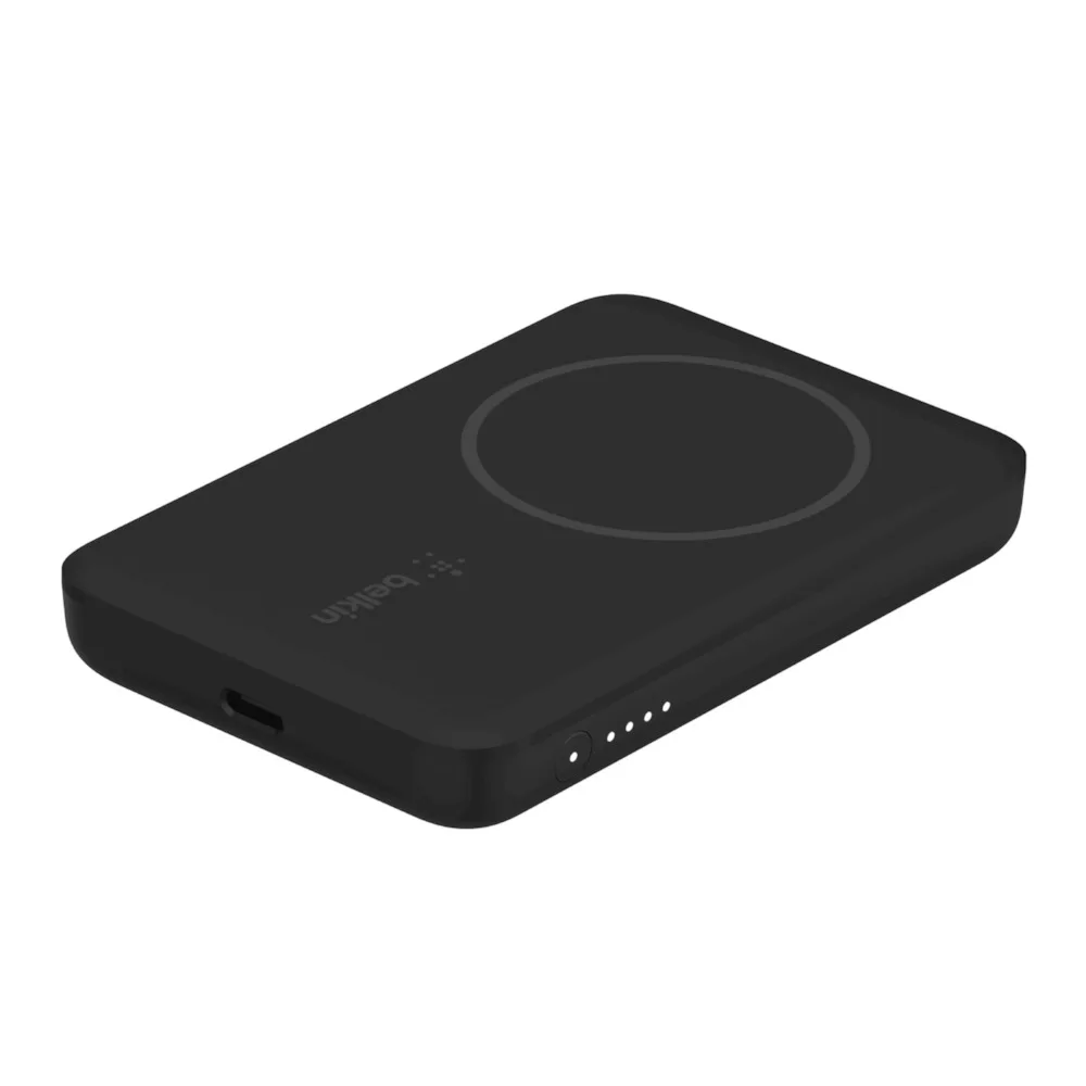 Акумулятор портативний літій-іонний Power Bank Belkin 2500мА·год, 7,5Вт, Magnetic, чорний