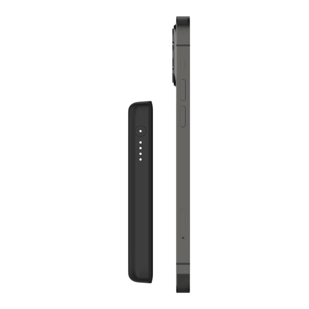 Акумулятор портативний літій-іонний Power Bank Belkin 2500мА·год, 7,5Вт, Magnetic, чорний