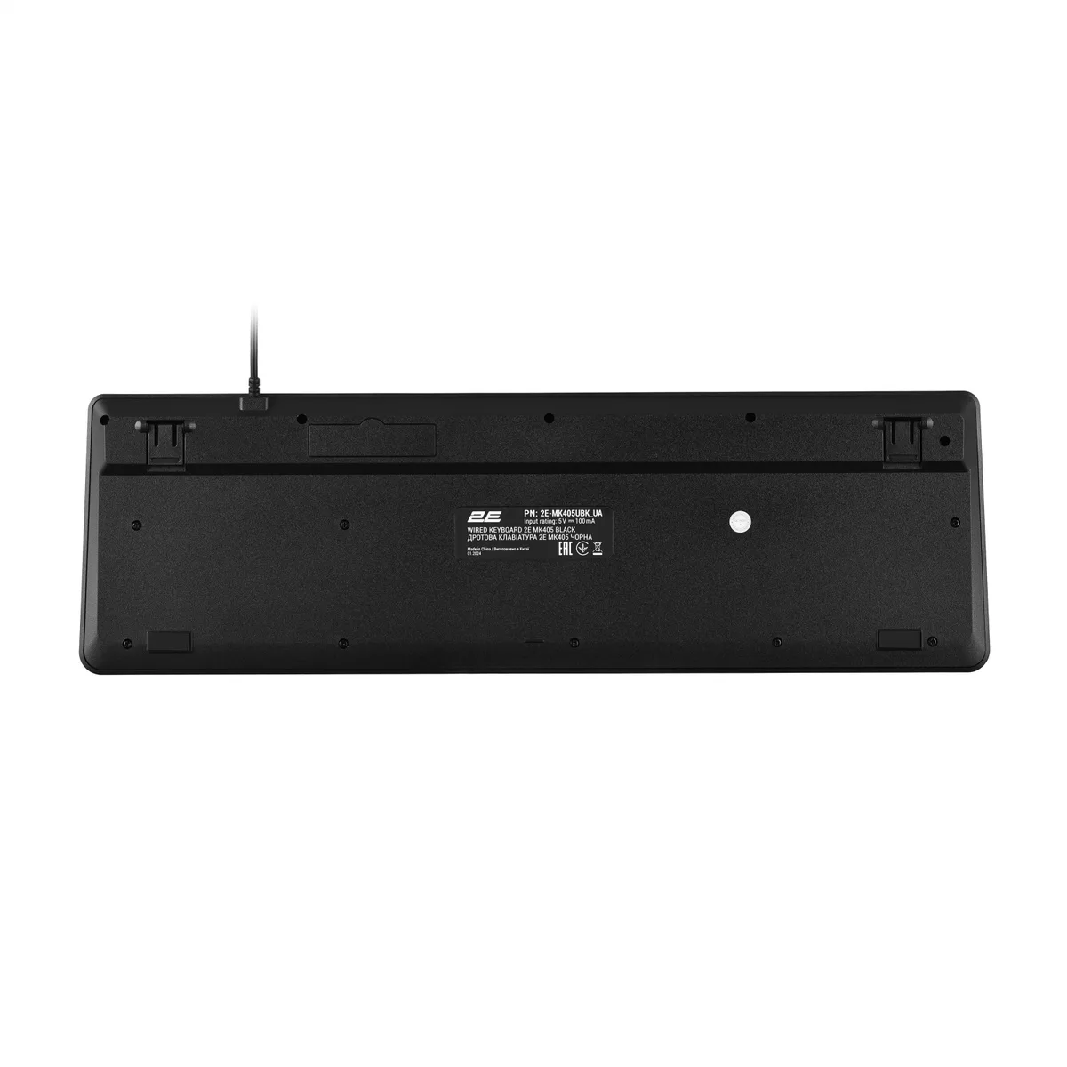 Комплект клавіатура та миша 2E MK405 USB-A, EN/UK, чорний