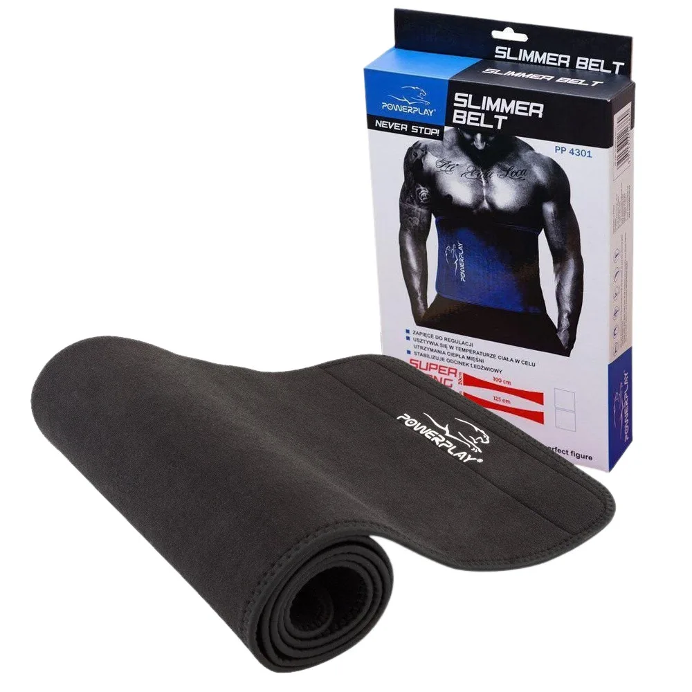 Пояс для схуднення Active Point неопрен 100х30 см чорний