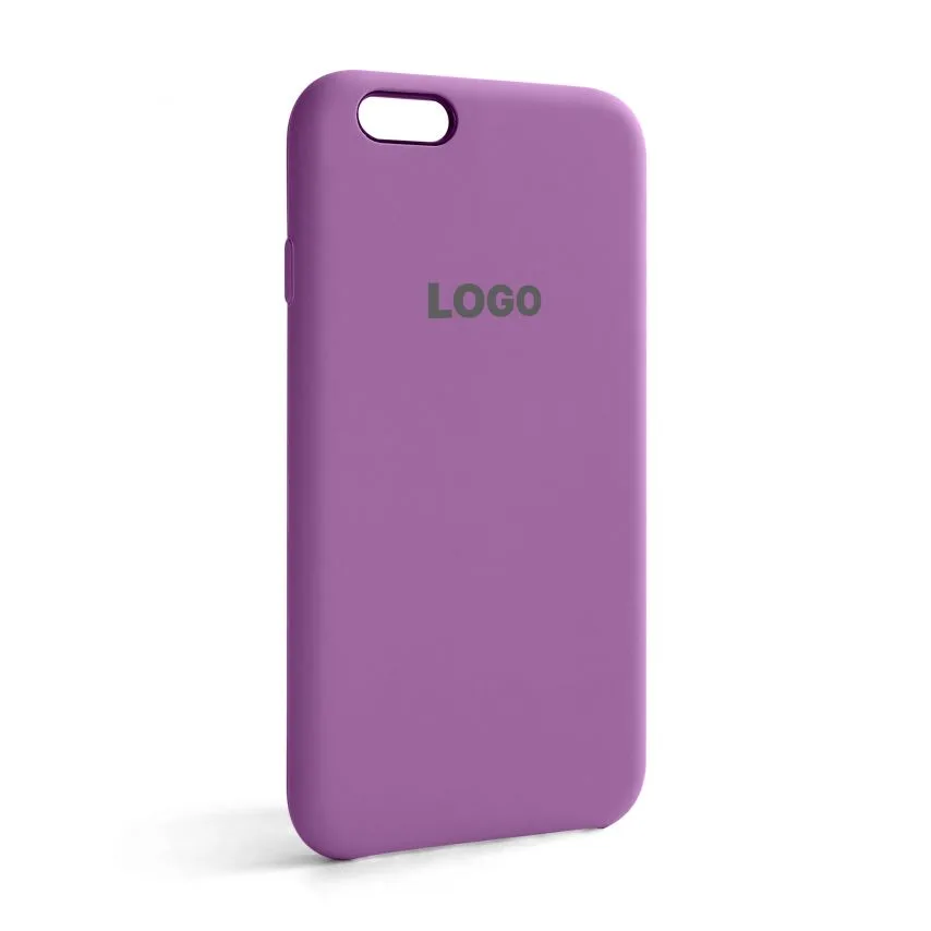 Чохол Silicone для Apple iPhone силіконовий 6 6s фіолетовий