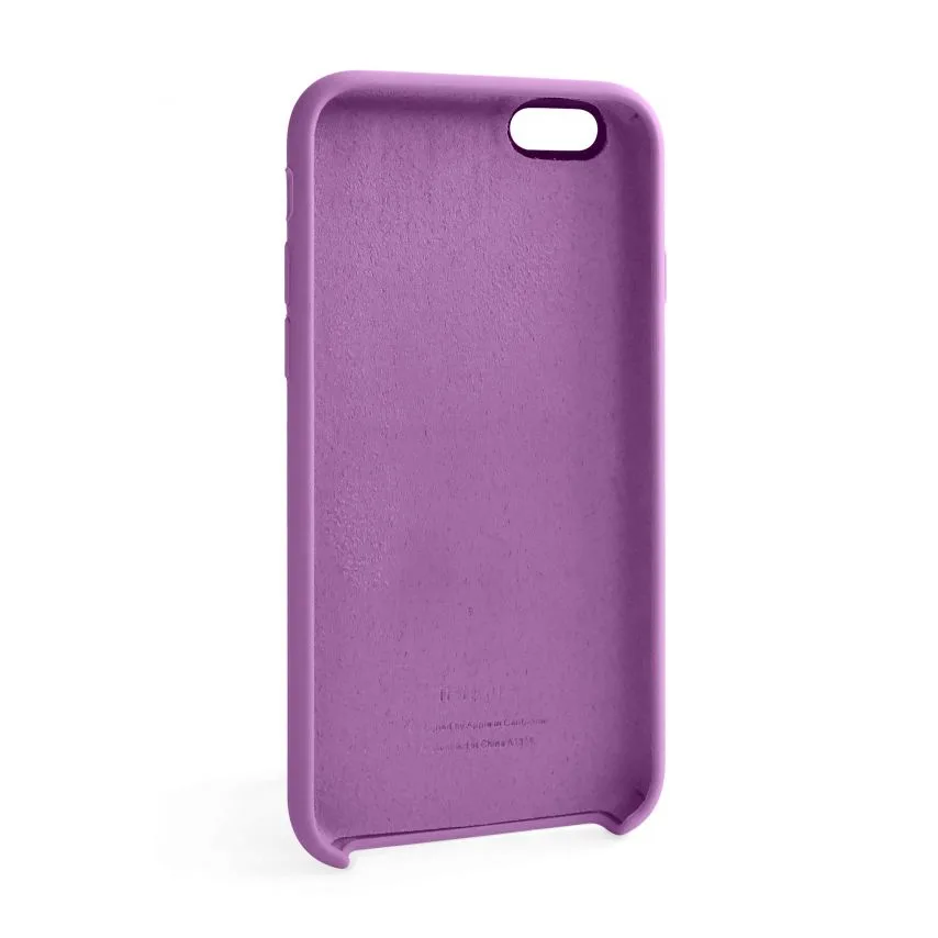 Чохол Silicone для Apple iPhone силіконовий 6 6s фіолетовий