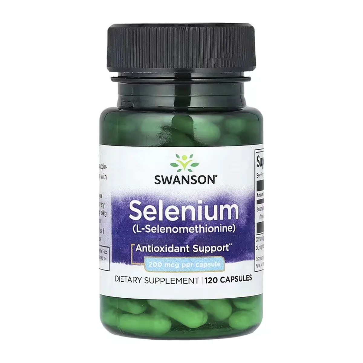 Селен 200 мкг 120 капсул Swanson Ultra SeMSC антиоксидант для сердца щитовидной железы иммунитета