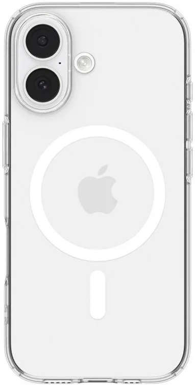 Чохол Spigen для iPhone 17, Liquid Crystal MagFit, Clear White