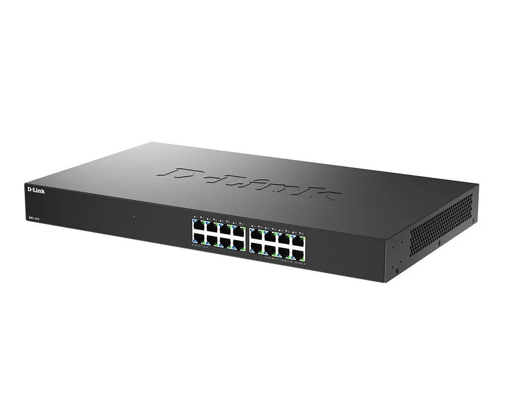 Коммутатор D-Link DMS-1016 16x2.5GE, Некоммутируемый