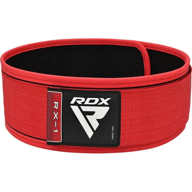Пояс для важкої атлетики RDX Нейлон L Червоний