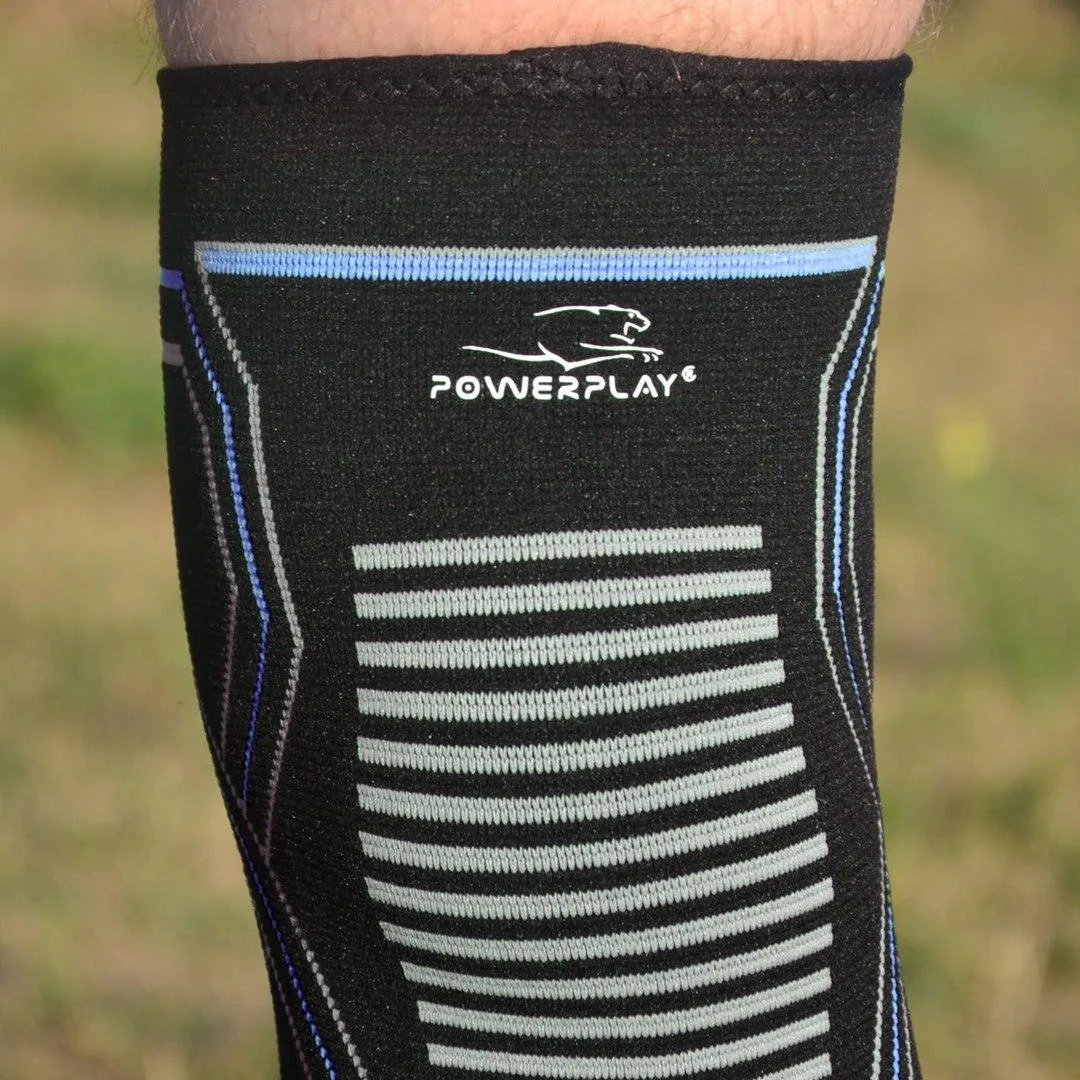 Наколінники спортивні Active Point бавовна L/XL чорні сині
