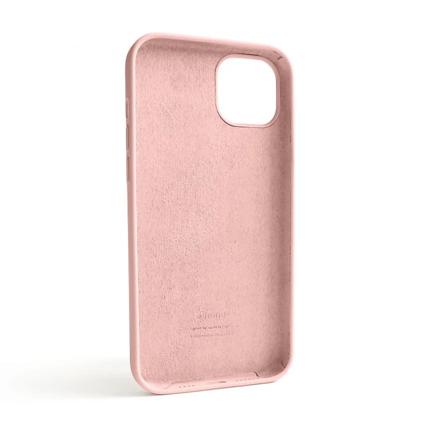 Чохол силіконовий для Apple iPhone 14 Plus  розмір 14 Plus рожевий