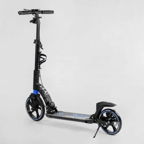 Самокат двухколесный Best Scooter с дисковым тормозом и амортизаторами для детей и взрослых