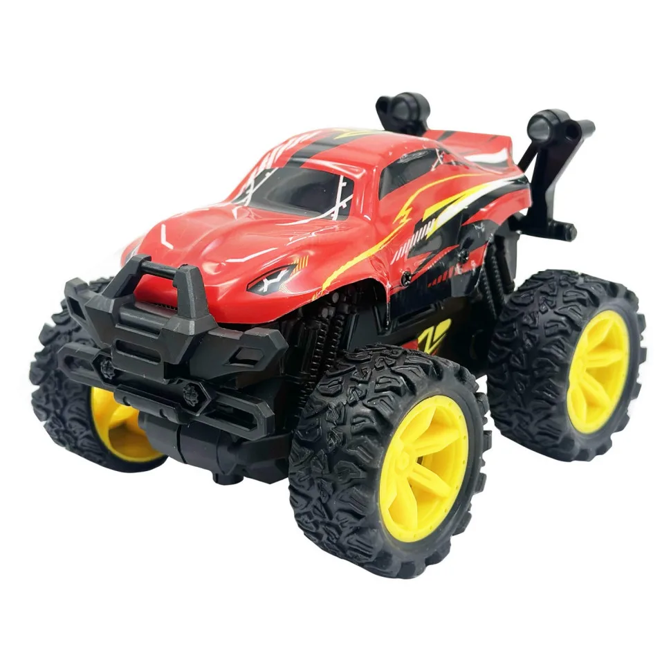 Дитяча інерційна машинка YG Toys пластик 14х11х9 см червона з ефектами світла та звуку