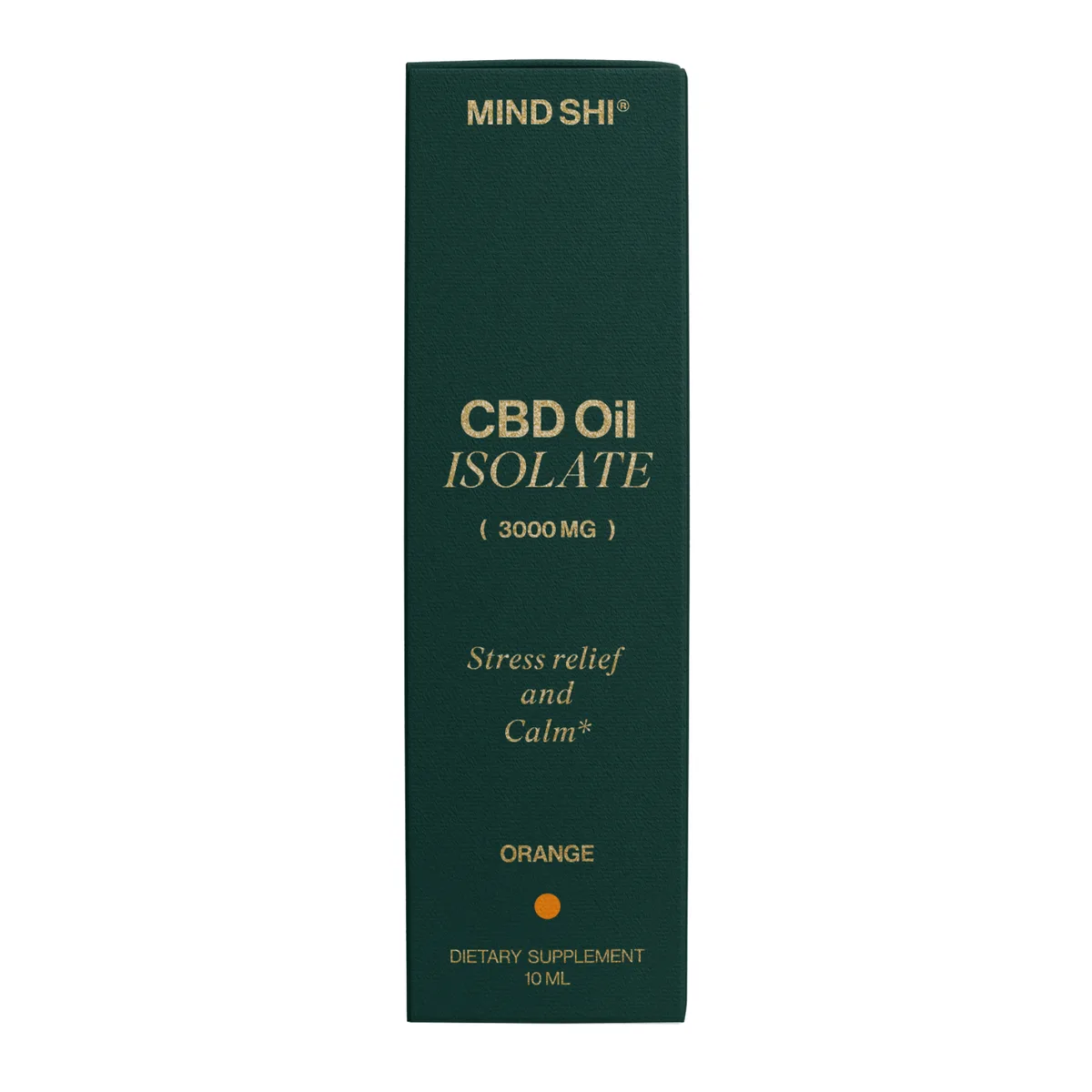 CBD Масло Isolate Mind Shi 3000 мг 10 мл Апельсин