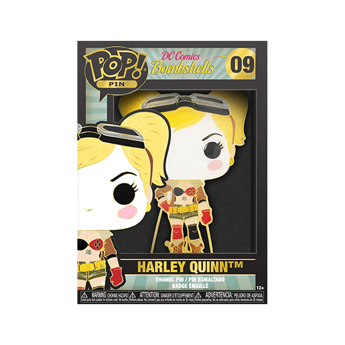 Пін Funko Pop DC Comics 10 см емальована сталь червоний чорний