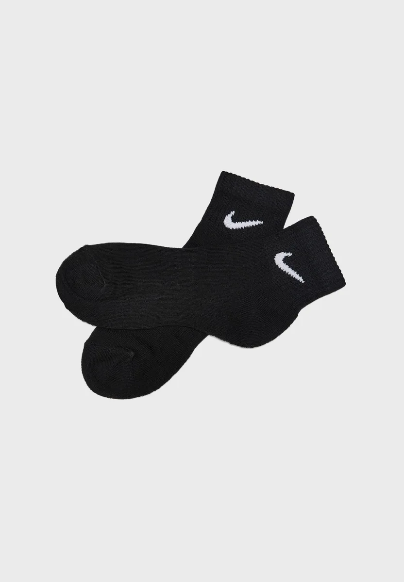 Шкарпетки NIKE бавовна 46-50 чорний 3 пари