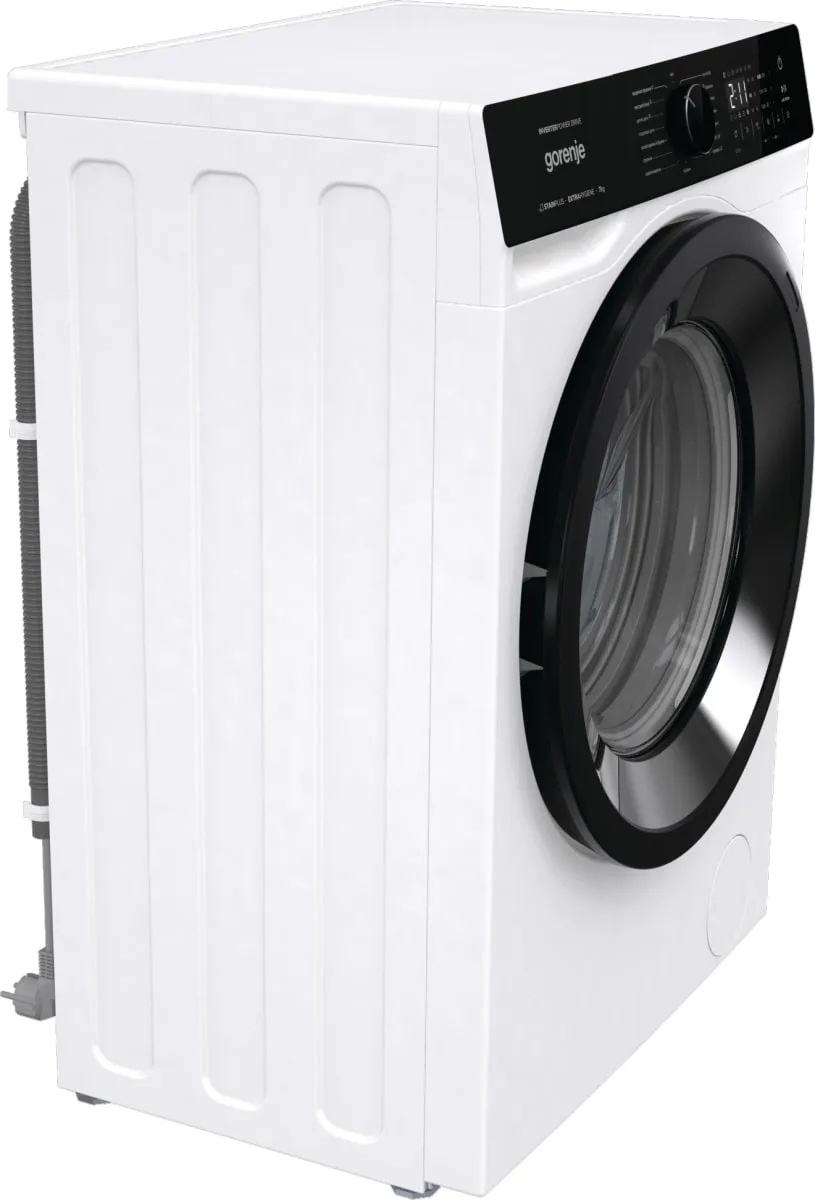 Фронтальна пральна машина Gorenje, 7 кг, 1400 об/хв, клас енергоспоживання A+++, 47 см, з дисплеєм, паровими функціями, інверторни