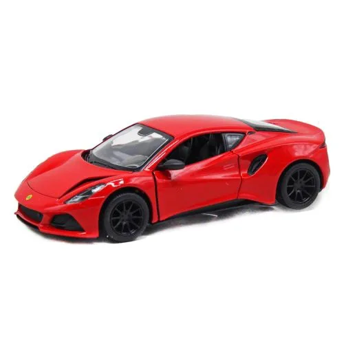 Інерційна машинка KINSMART LOTUS EMIRA 5 металева червона 11х4х4 см